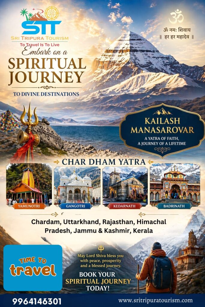 Char Dham Yatra tour package from Hyderabad 