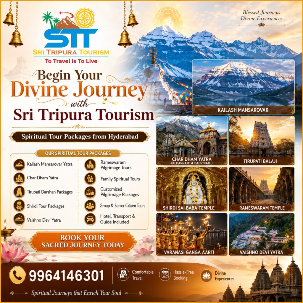 Best Spiritual Tour Packages from Hyderabad